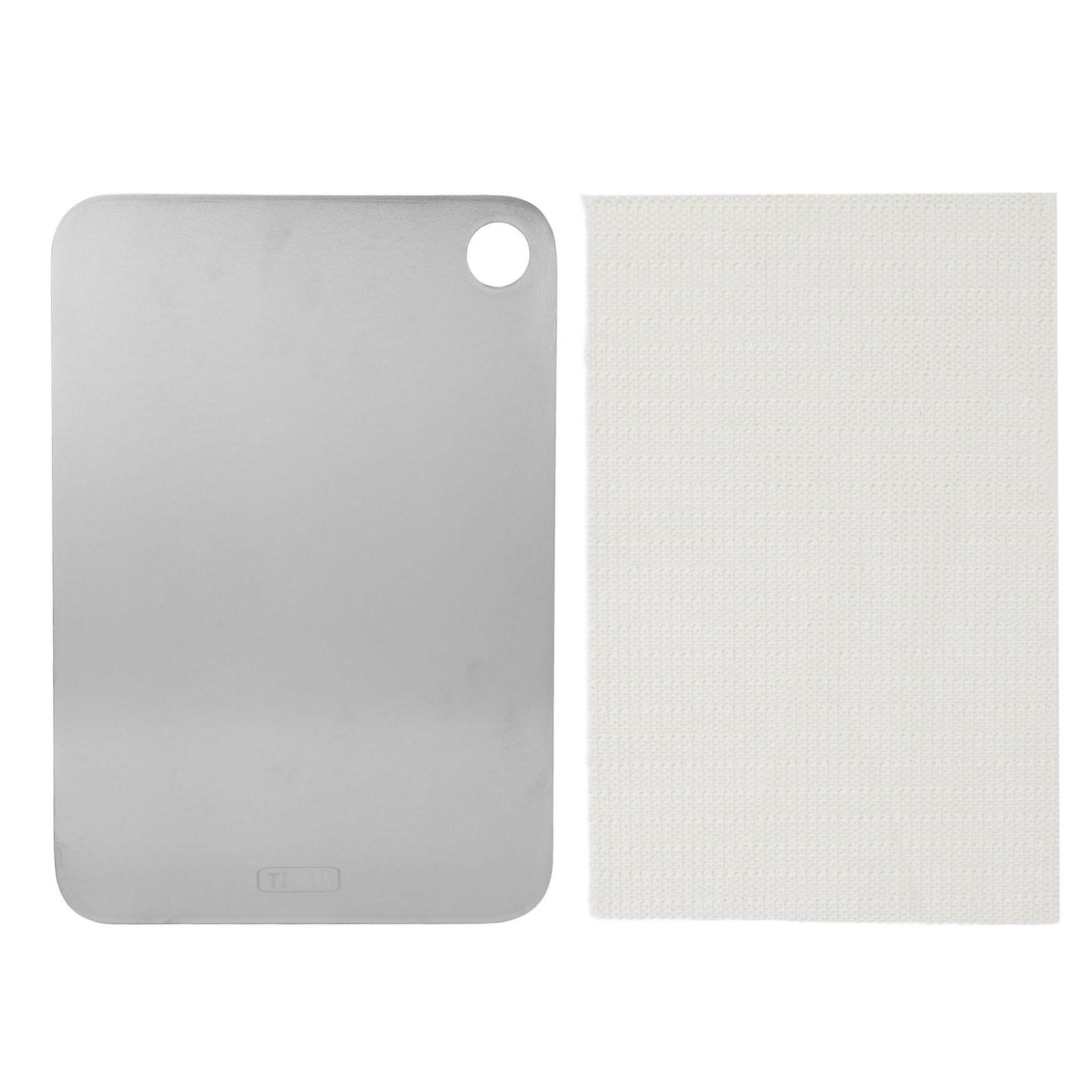 

Разделочная доска Pure Ti Многофункциональная кухонная разделочная доска для дома и ресторана 360x250x2 мм / 290x200x1.2mm / 11.42x7.87x0.05in