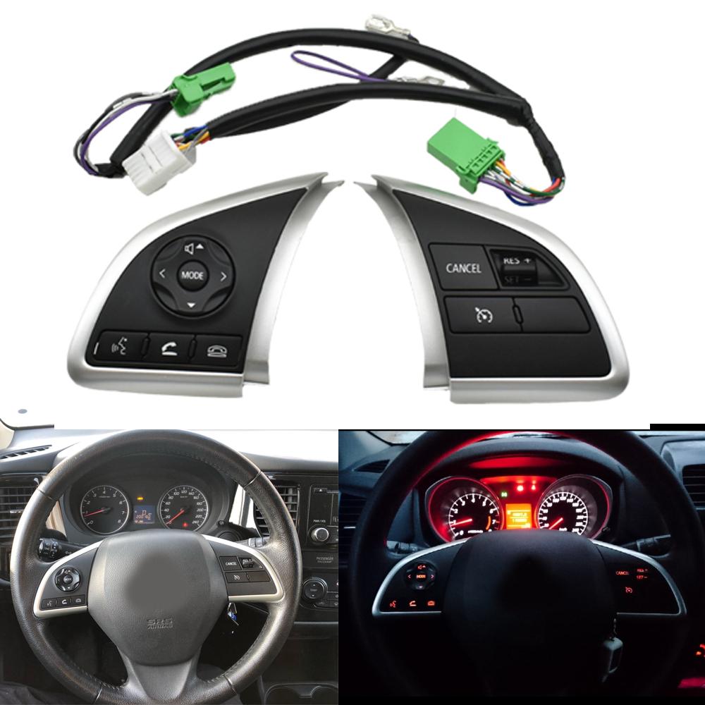 Steering Wheel Audio Control Button For Mitsubishi Outlander 3 2014 2015 2016 2017 2018 2019 2020 2021 2022