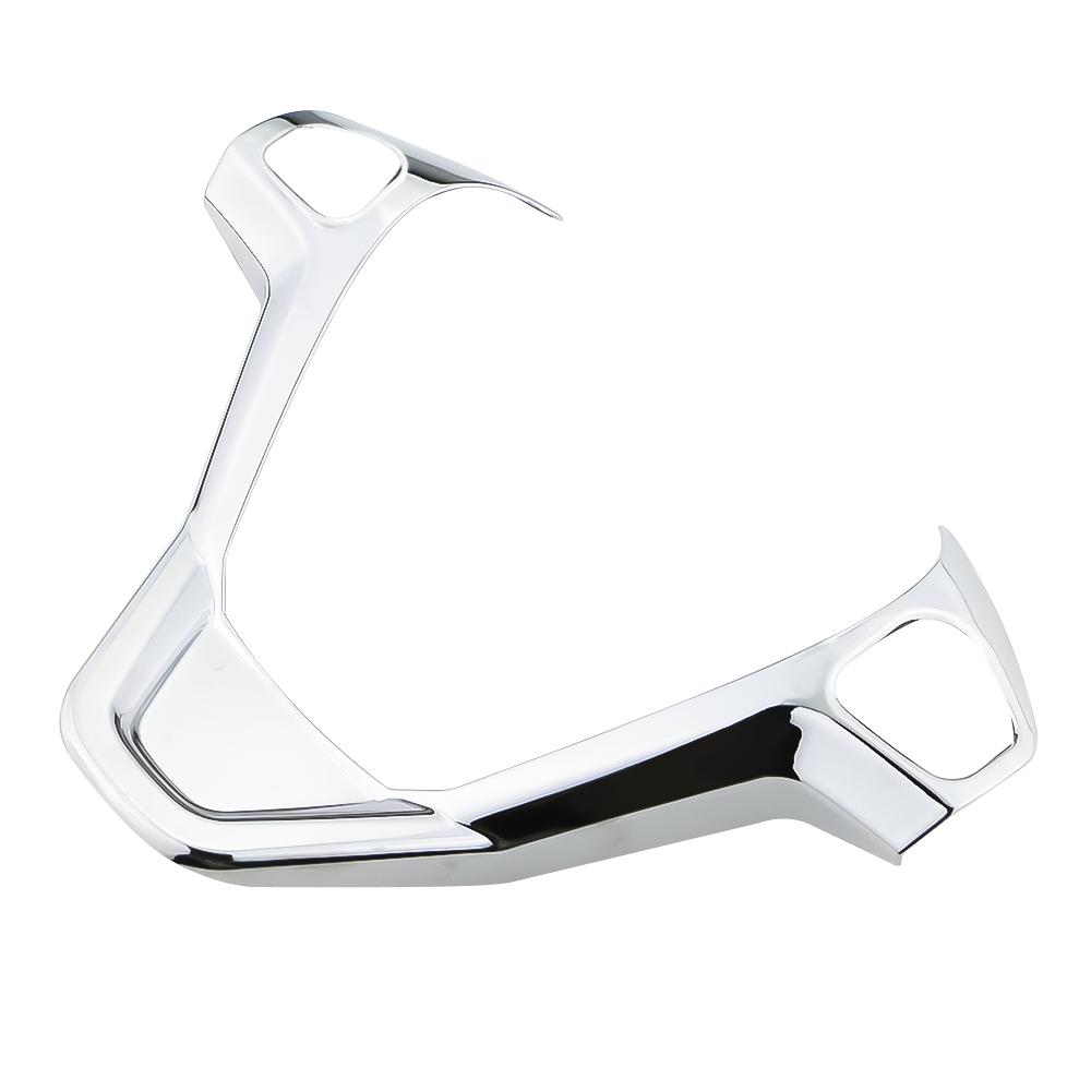 For Ford New Fiesta MK7 Ecosport Figo B-MAX KA+ Steering Wheel Cover Trim Decorative Refit Sticker Car Accessories