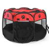 Pet Octagon Cage Tent With Collapsible Design For Cats And Dogs Storage Shelter