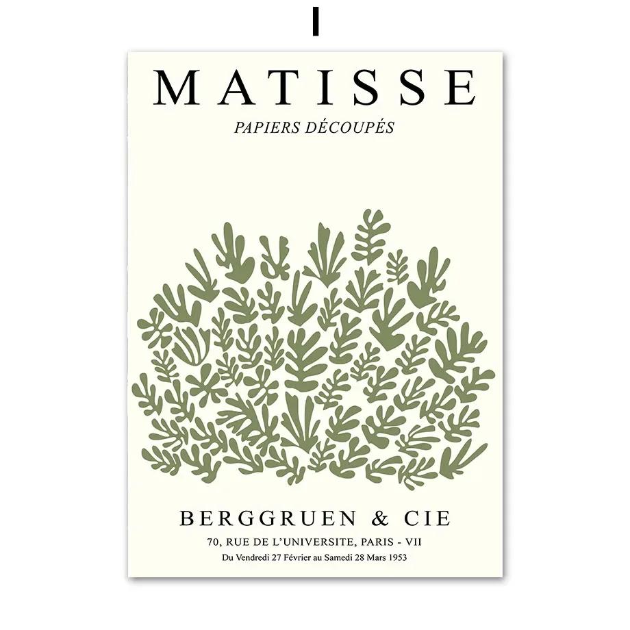 Abstract Matisse Flower Market Picasso Gallery Wall Art Canvas Painting  And Prints Nordic PostersPictures For Living Room Decor