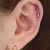 Own 14K Gold Starry Piercing
