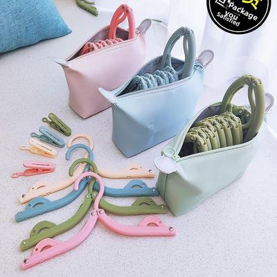 Foldable and Portable Travel Hanger Storage Bag for Children and Adults