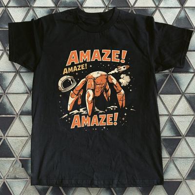 Amaze Amaze Amaze Shirt, Amaze Rocky Project Hail Mary T-shirt, Science Fiction