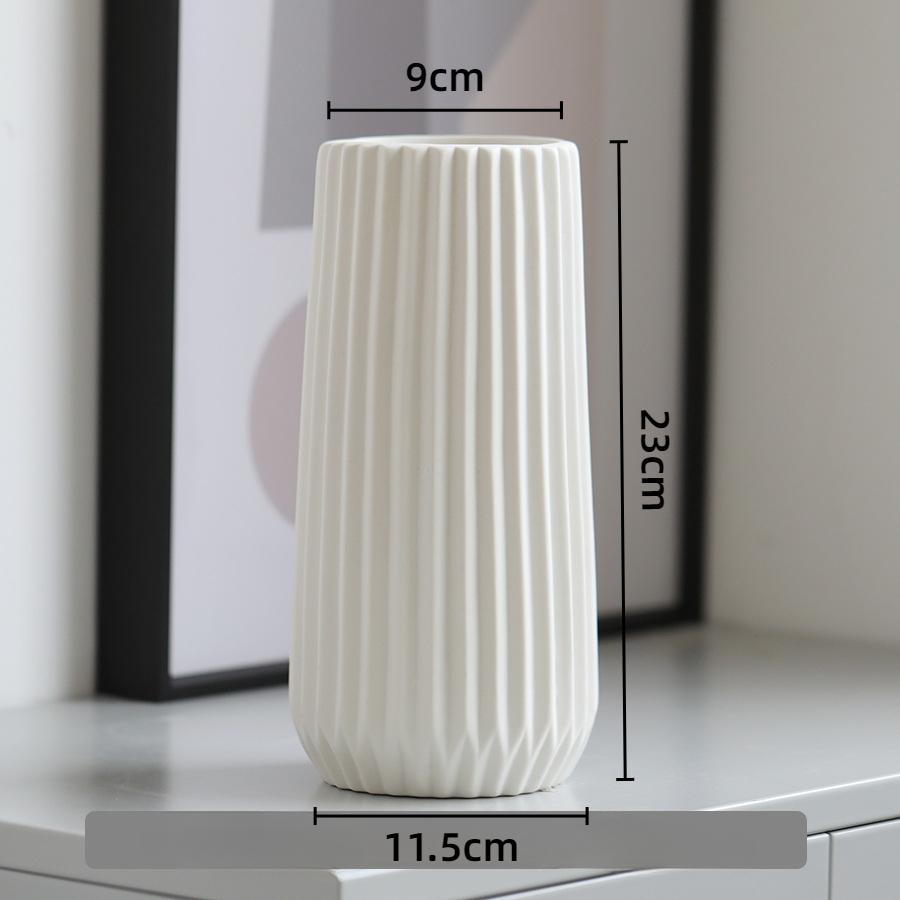 Kreatywny kształt origami biały ceramiczny wazon boho nowoczesny wystrój domu, nordycki minimalizm biuro wejście salon centralny element dekoracje stołu wazon