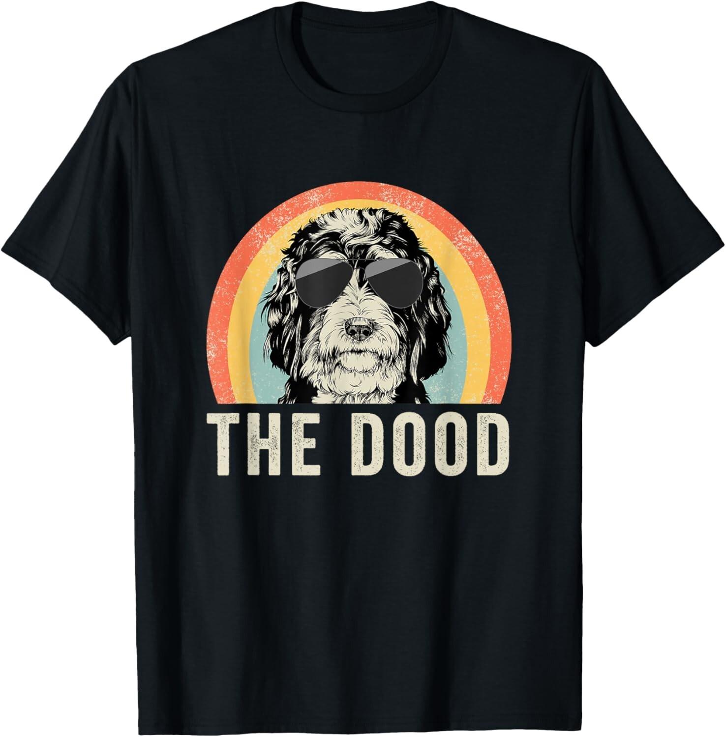 

The Dood Mom Bernedoodle Doodle Dog Dad Gift Unisex T-Shirt 5XL різнокольоровий