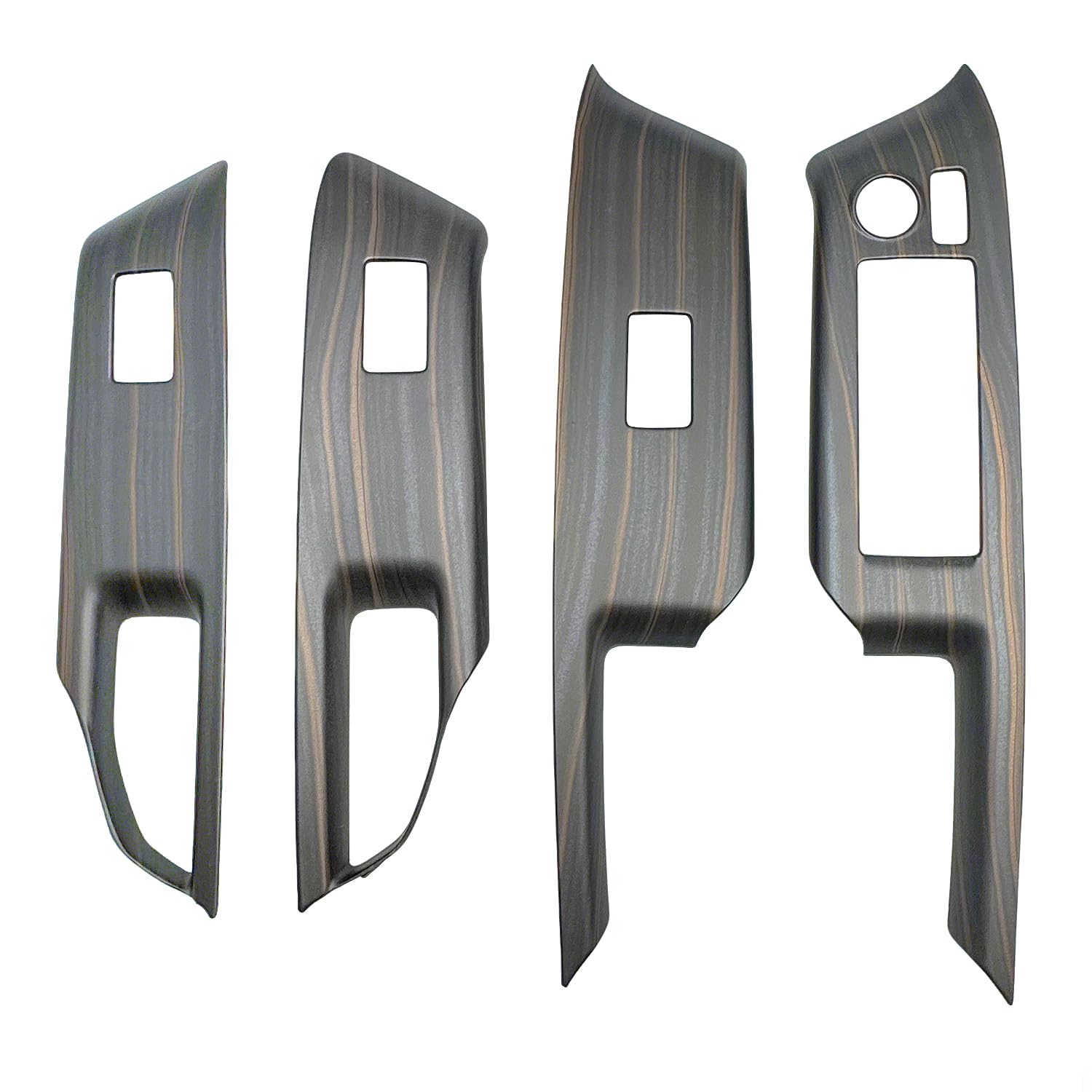 

MEKOMEKO Toyota New Aqua Power Window Switch Door Window Door Switch Interior ABS Matte Wood Grain Model 2021 and Covers, Buttons, Panels, Panels,