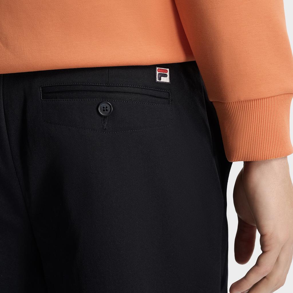 FILA Heritage Fashion Basic Simple Classic Retro Comfortable Versatile Woven Casual Pants Men bottoms Legendary-Blue F11M618801FNV