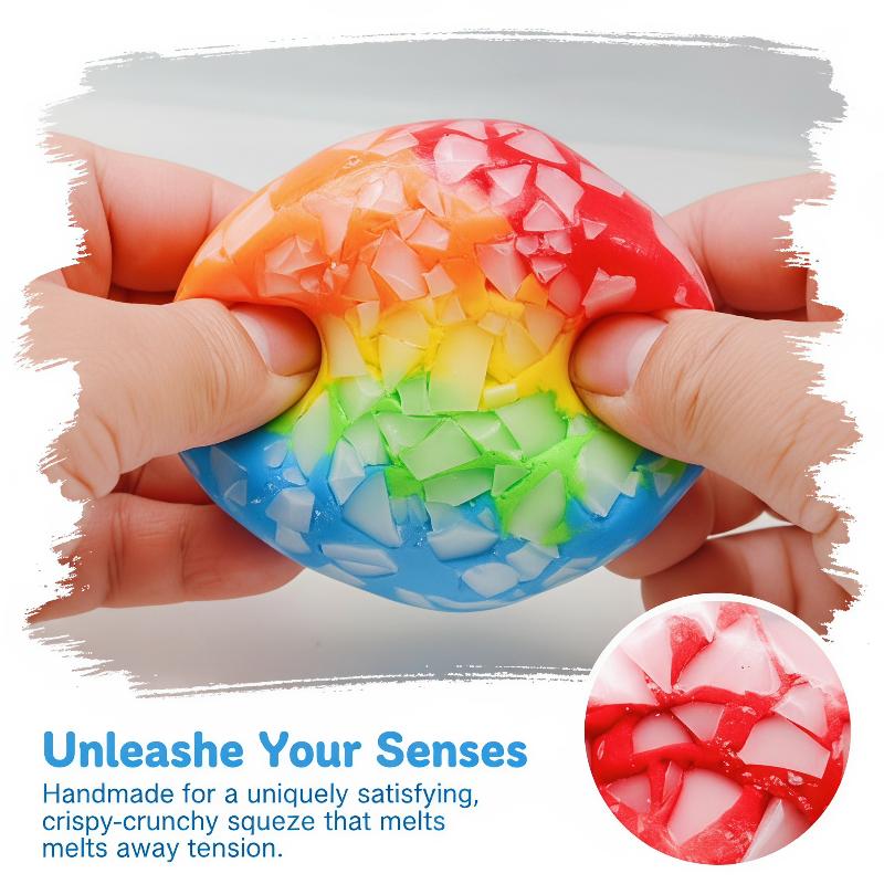 Colorful Jelly Cube Squeeze Toy Soft Texture Slow Rebound Stress Relief Perfect For Kids Adults Daily Relaxation