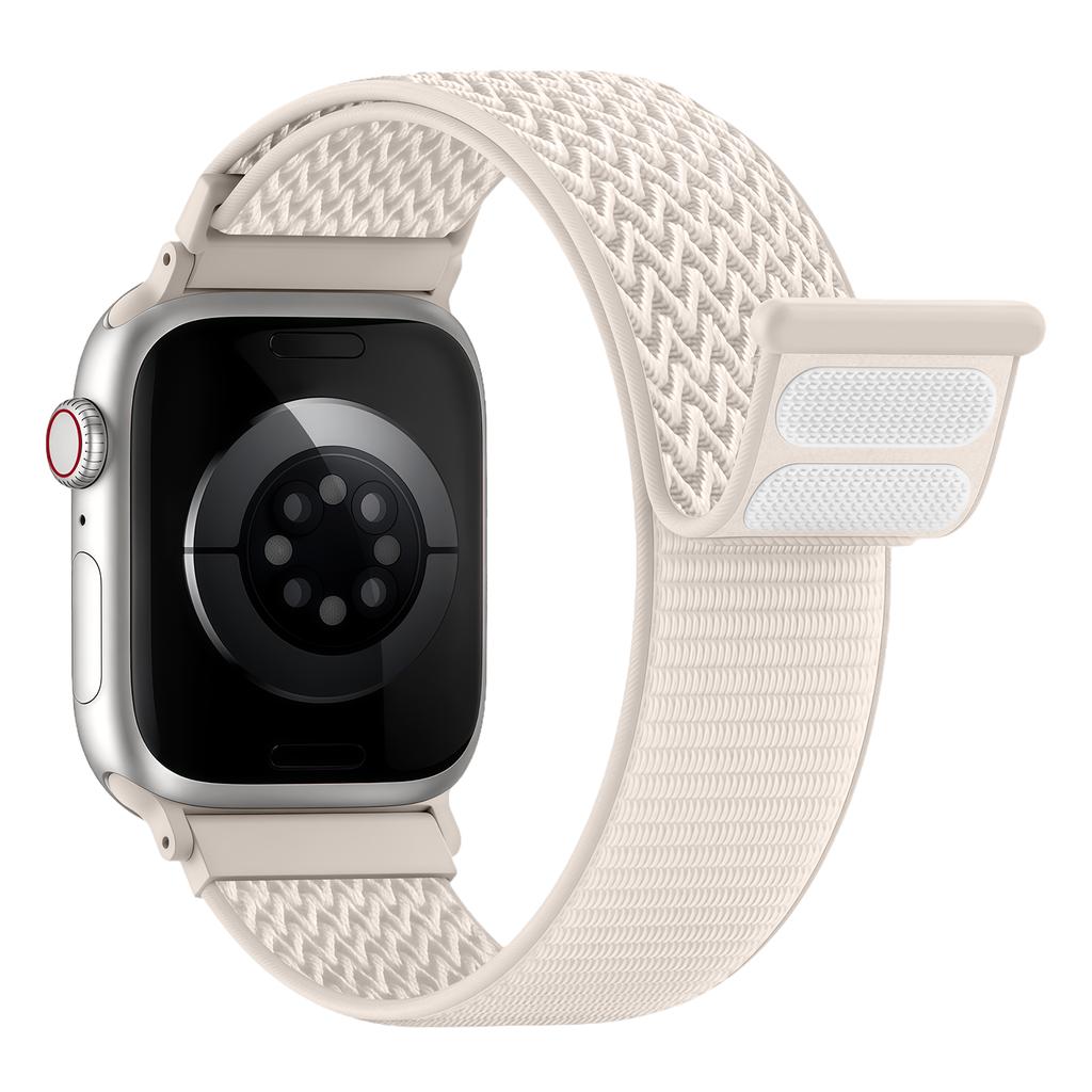 Nylon Loop Strap for Apple watch band 44mm 40mm 41mm 42mm 46mm 49mm Elastic correa bracelet iWatch series 11 10 9 8 se Ultra 3 2