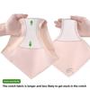 Women's Spring and Summer Pure Cotton Abdominal Non Trace Antibacterial Extended Middle and High Waist Underwear