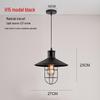 Retro Industrial Pendant Light - Nordic Style for Dining and Office Spaces