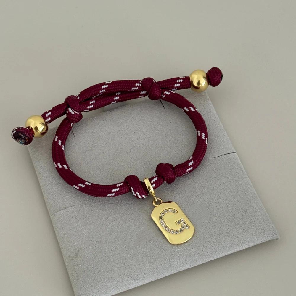 KKBEAD 26 Letter Initial Charm Bracelet for Women Alphabet A-Z Jewelry Gift Mothers Day Gift