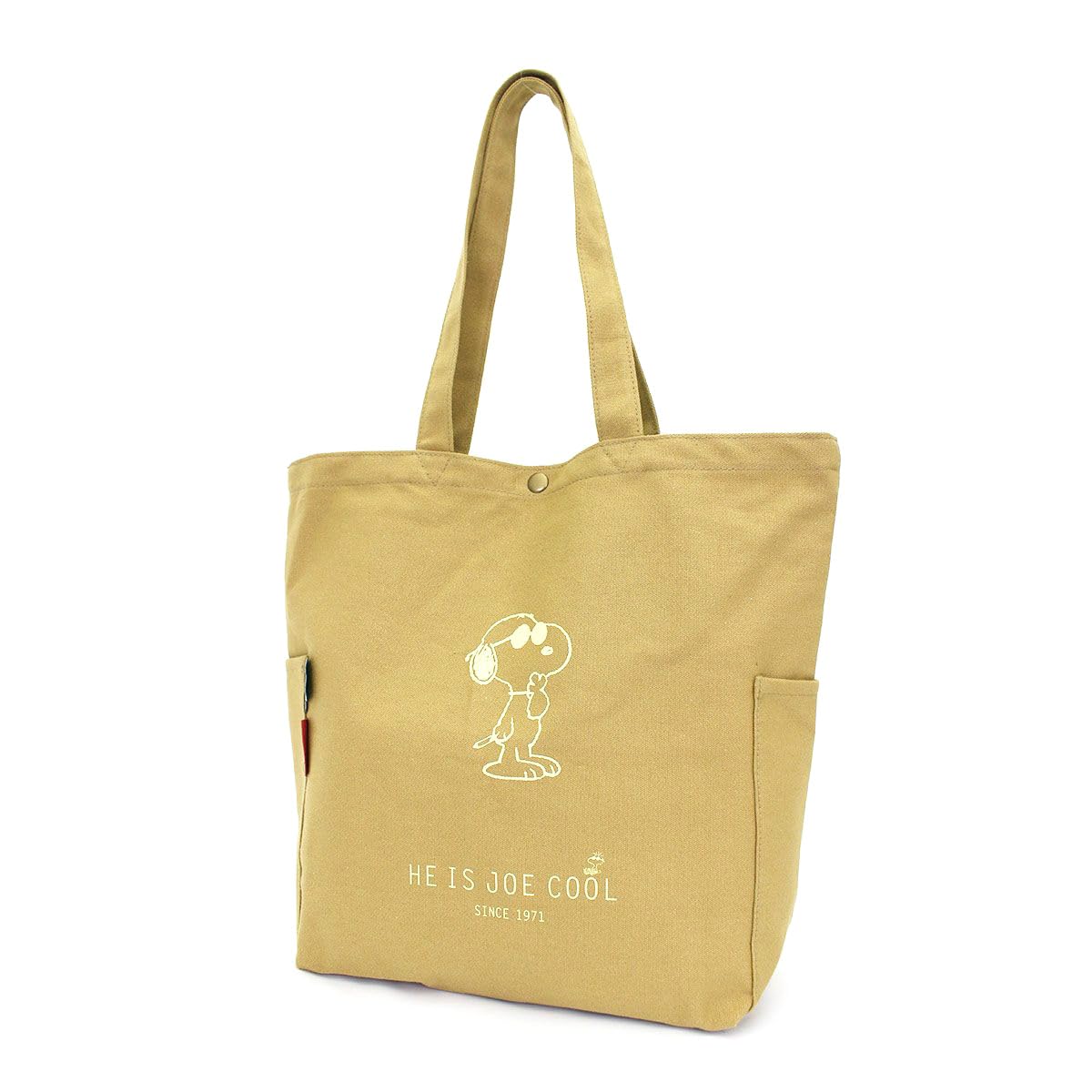 

Snoopy 6030 Snoopy заскакує в полотняну сумку-тоут для жінок Joe Cool Бежевий [Sifre] PN130.