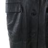 LITTLE NEW YORK Sheepskin Leather coat 6 black COLLECTION Women Used