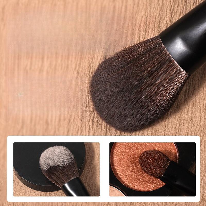 Mini Portable Makeup Brush Set Super Soft Animal Hair Eye Shadow Makeup Tools All Face Professional