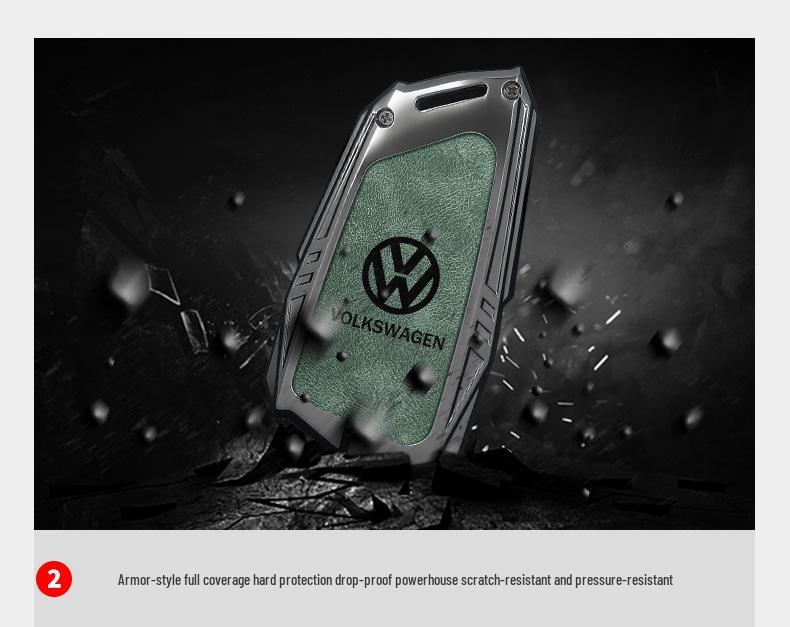 2025 m. Volkswagen Tiguan L Pro raktų dėklas 330 Longyao Edition modeliui - Apsauginis apvalkalas su sagtimi vyrams ir moterims