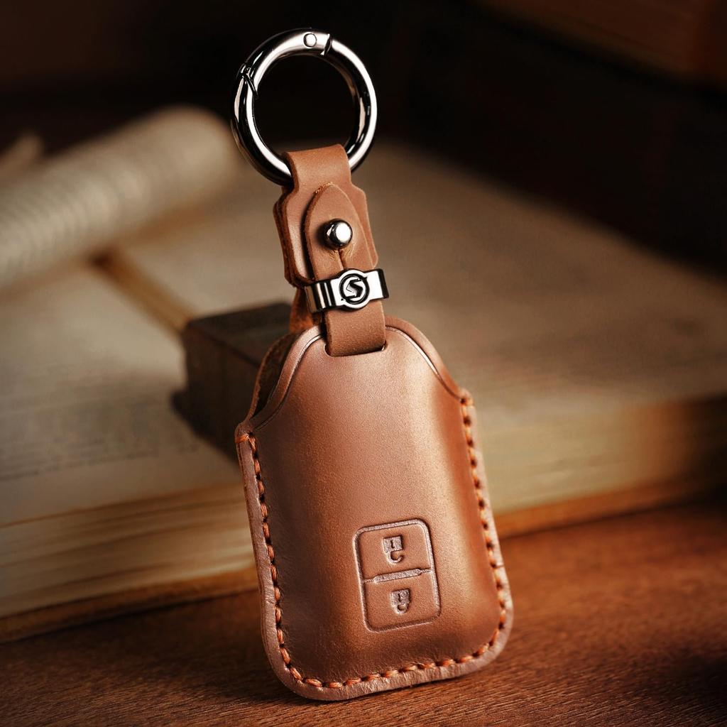 [Hallmo] Smart Key Case Genuine Leather Key Cover Jimny Nomad