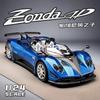 1:24  Zonda HP Barchetta Limited Edition Open Top Hypercar Alloy Diecast Model Car Simulation Sound And Light Hobbby Gifts