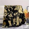 Bendy and the Ink Machine Flannel Blanket, High Quality Comfortable for All Seasons, Home Decor, Warmth and Comfort