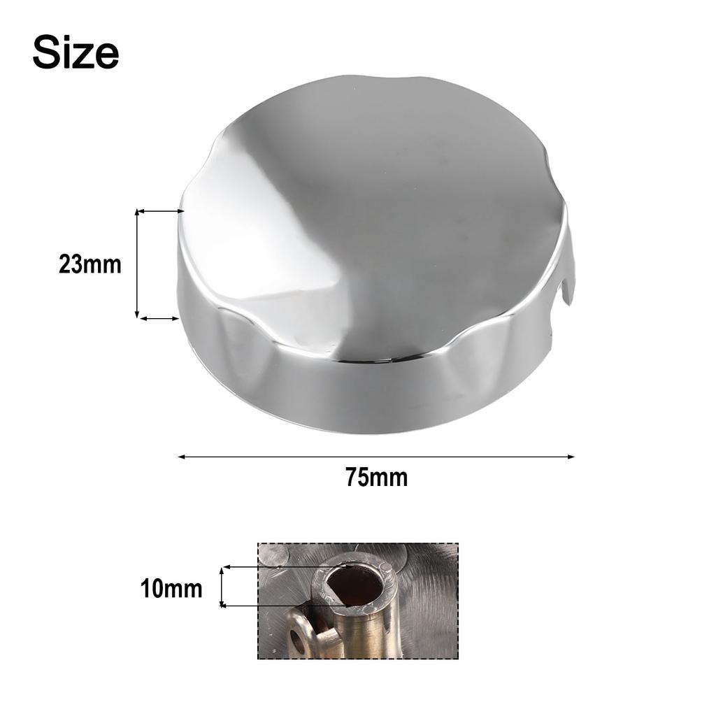 1pcs Bathtub Rotating Knob Bath Control Knob Diameter 75 Mm Hole Diameter 10mm Plastic Bathroom Accessories