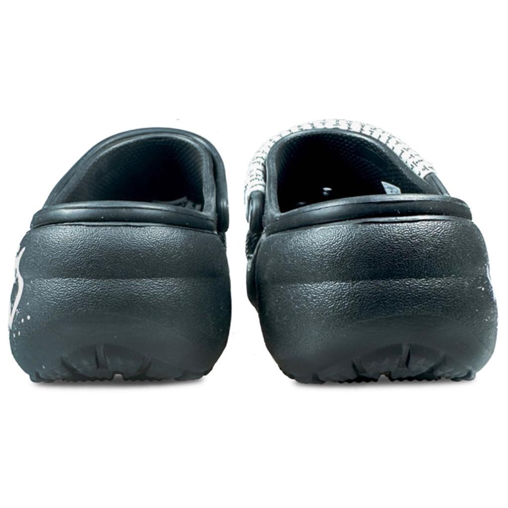 Crocs Classic Platform Clog Devil's Whisper Fashion Trend Spring and Summer Versatile Hole Shoes Women's Black Gift Box Edition