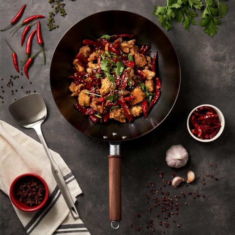 Zwilling Dragon Series 30cm Cast Iron Wok