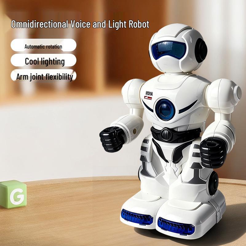 

Interactive Dancing Robot Toy: Smart, Flashing, and Educational for Kids