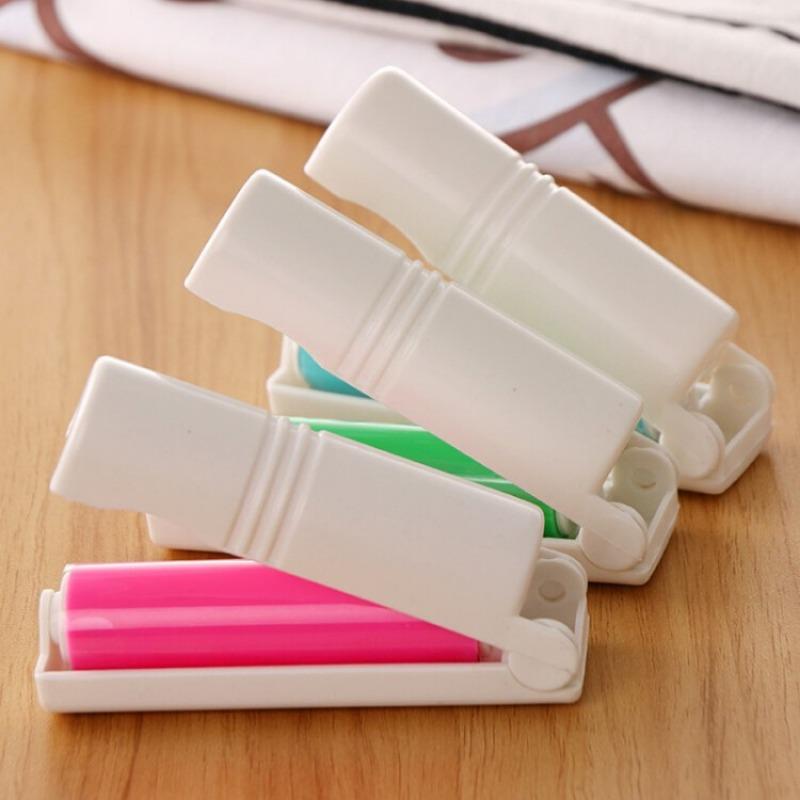 Skládací omyvatelný prachovnice Cestovní přenosné oblečení Odstraňovač chloupků Mini Wash Sticky Brush