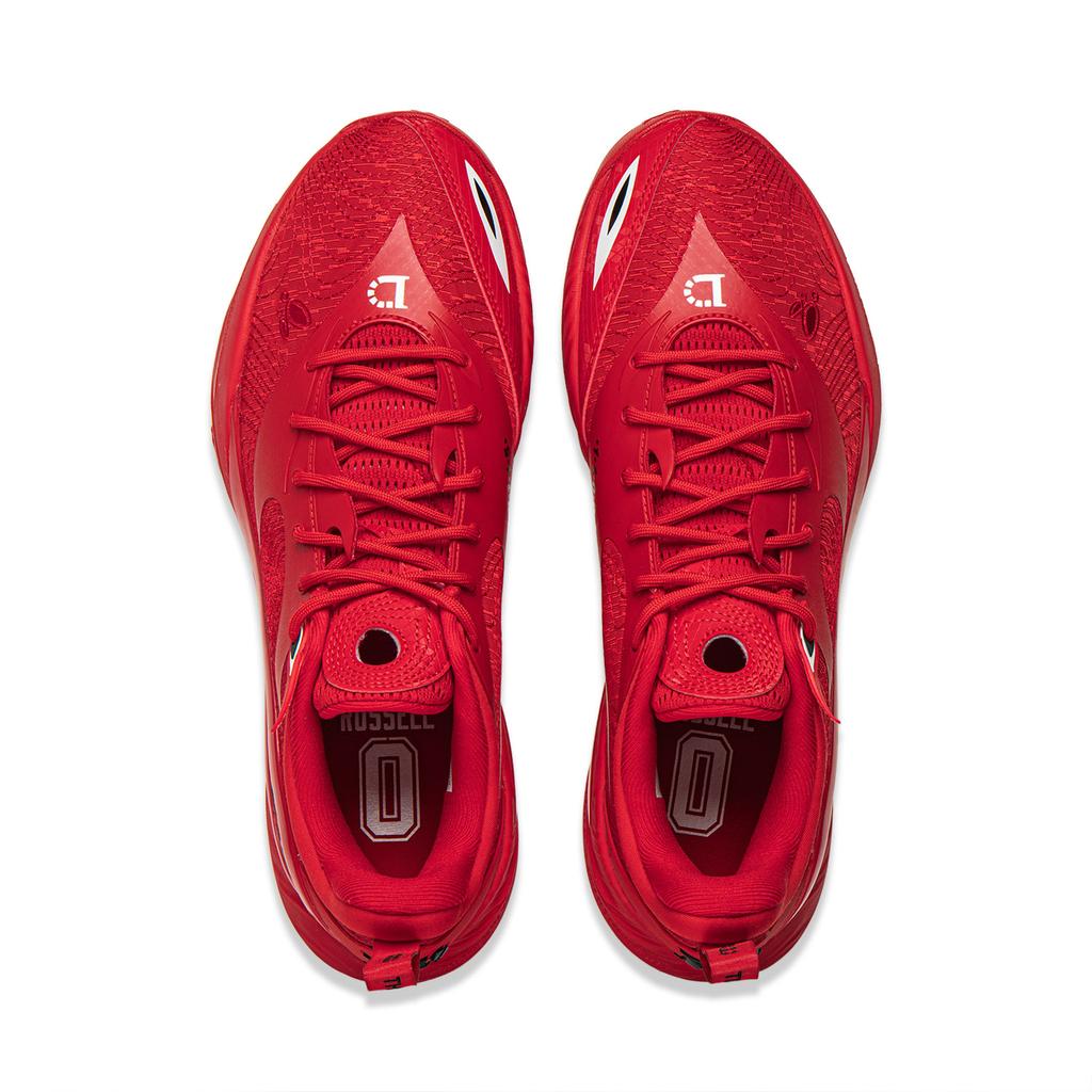 Li Ning DLO2 Nízke Basketbalové Topánky Unisex Bohatá Červená ABPW013-10