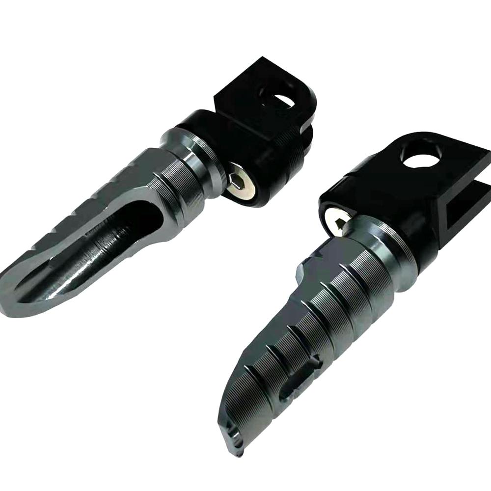 Fit Honda MSX 125 GROM 125 VFR1200F VFR1200X VFR800F VTR 250 VFR 1200 X 1200F Rotating Front Footpegs Foot Pegs