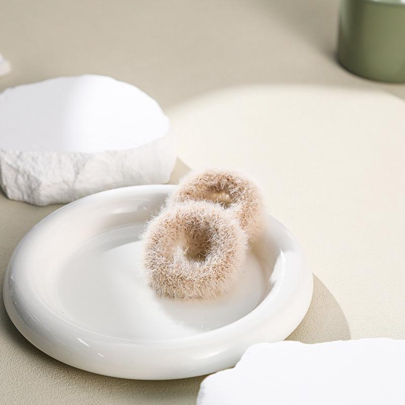 

Японский и корейский плюшевый бесшовный набор полотенец, резинок для волос и повязок на голову - Без заломов, Очень толстый, Высокоэластичный, Маленький размер, Цветная резинка для женщин