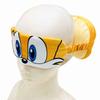 MORIPiLO Sega Sonic Eye Mask for Sleeping Eye 27x6cm Soft Around the Eyes Comfortable Sleep Travel Convenient Goods Blackout Cute For Both Kids and