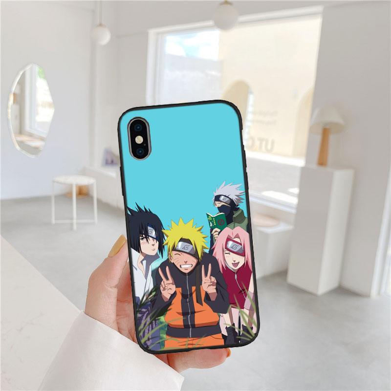 LO77 Naruto Uzumaki Soft Shell Phone Case for iPhone SE X XS XR 11 16E 17 Pro Max Air 8 7 6 6s Plus