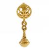 CHANEL Earring bell Plated Gold 14.2g Women Used