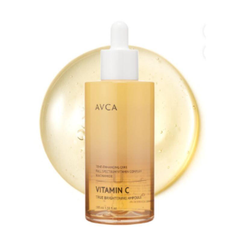 AVCA True Brightening Vitamin C Ampoule 100ml – Radiance Boosting Serum for Clear & Even Skin Tone