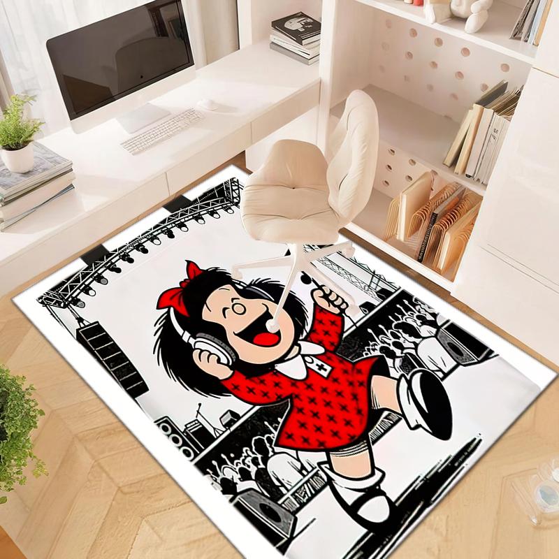 1PC Mafalda Rug - home decoration Carpet For Living Room Bedroom Flooring Computer Chair Area Rug