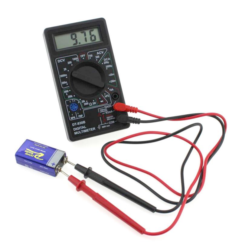 Dt830b LCD Digital Voltmeter Amperemeter Ohmmeter Multimeter Volt Tester Messgerät