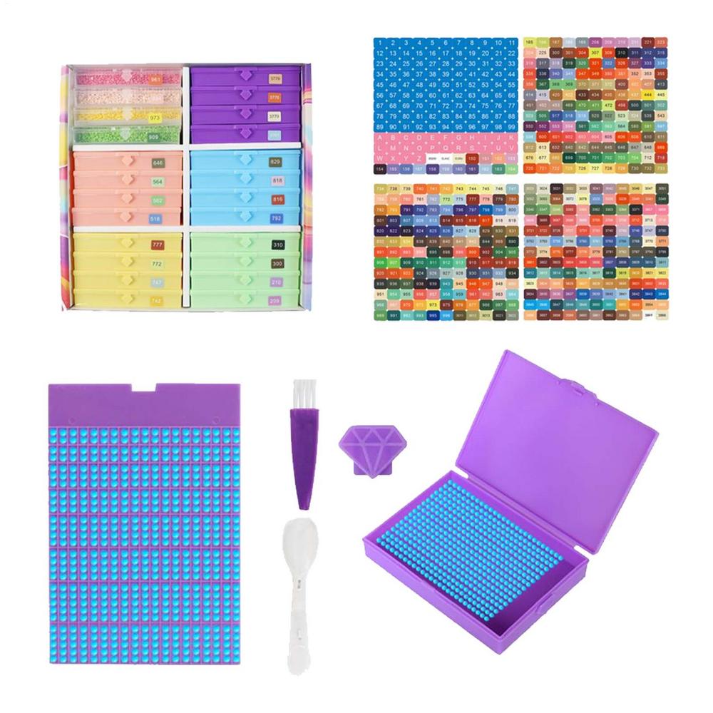 Bead Organizers And Storage Rhinestone Art Storage Containers Trays Stand Boxes Organizers Tools Accessories For Crafts Beads