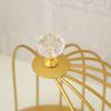 Easy To Clean Bird Cage Jewelry Rack Large Capacity Desktop Display Stand  Wedding