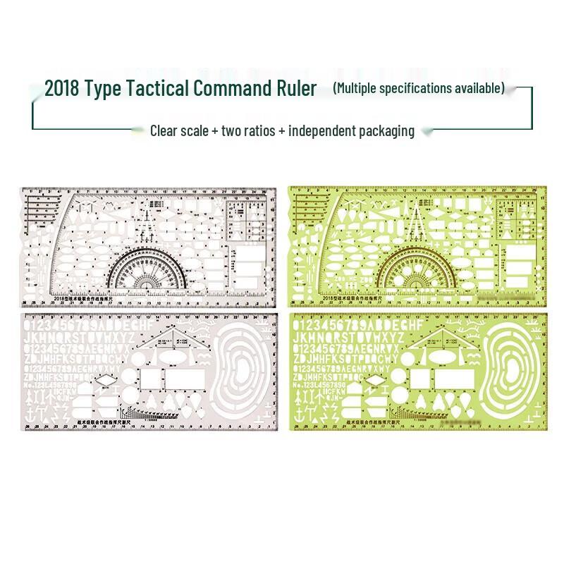 2018 Tactical Command & Mapping Ruler