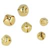 Golden Jingle Bells - ARTEMIO - 30 Pieces - Sizes 10mm, 7mm, 5mm - Decoration - Creative Hobbies