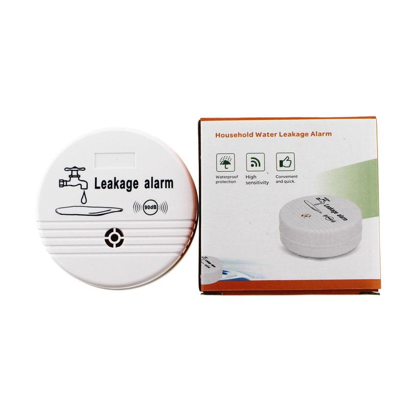 Wireless Water Alarm Independent Battery Water Alarm Sensor Detector 90dB Sounder Water Leakage Alarm Detector Home System DC9V