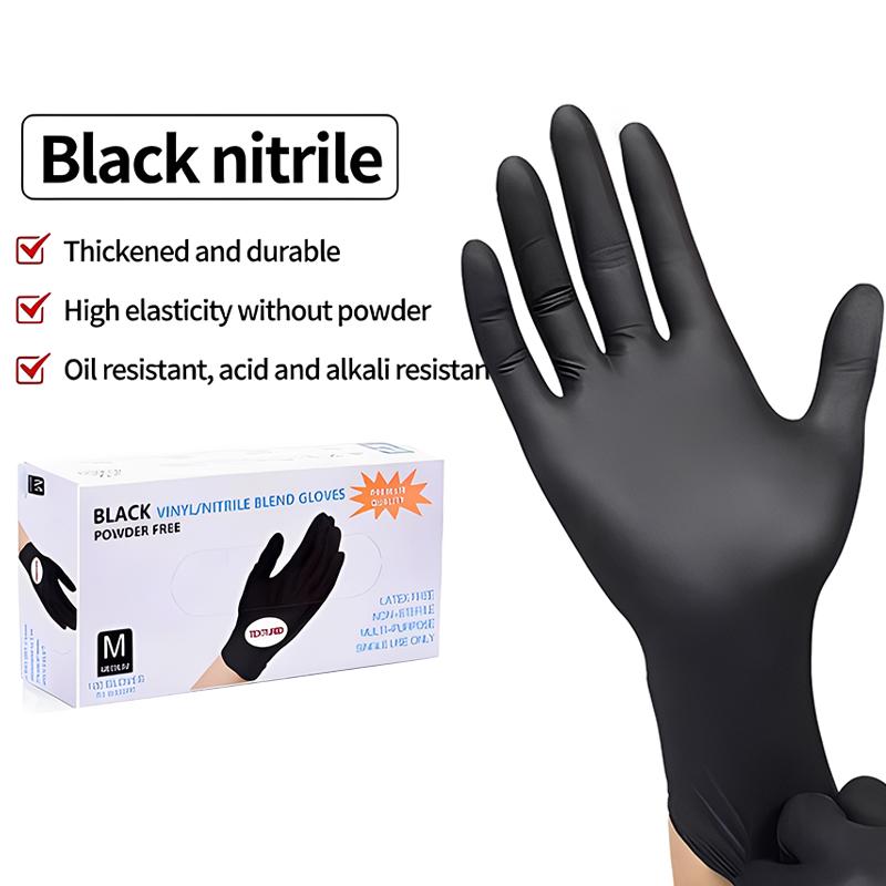 Thickened Disposable Pvc Food-Grade Dishwashing Gloves Waterproof And Oil-Resistant 100 Pieces/Box