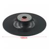 With Lock Nut Backing Pad Disc Backing Pad 12200 RPM 5 Inch