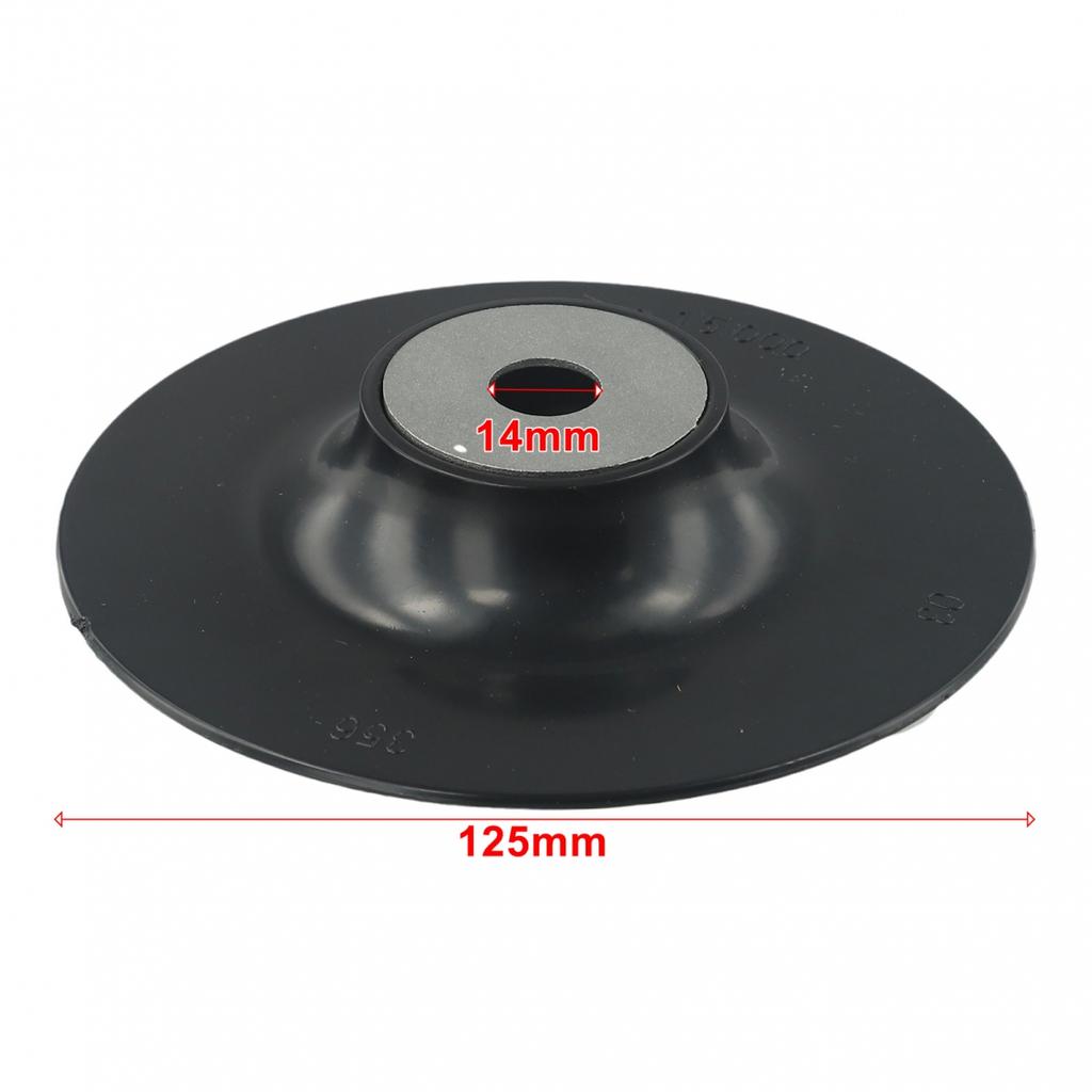 With Lock Nut Backing Pad Disc Backing Pad 12200 RPM 5 Inch
