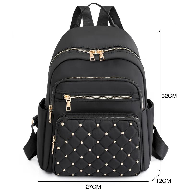 Mode Bagpack Frauen Hohe Qualität Nylon Rucksäcke Weibliche Große Reise Rucksack Große Schule Taschen für Teenager Mädchen Schulter Tasche