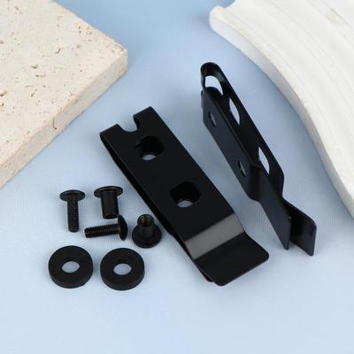 Stainless Steel K Sheath Clips K Sheath Waist Clip Universal Kydex Carrying Belt Scabbard Back Clip Knife Sheath Accessories