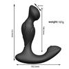 10-frequency Remote Control Dual-vibrating Prostate Massager Sex Toys for Couples Soft Silicone Anal Plug Masturbator