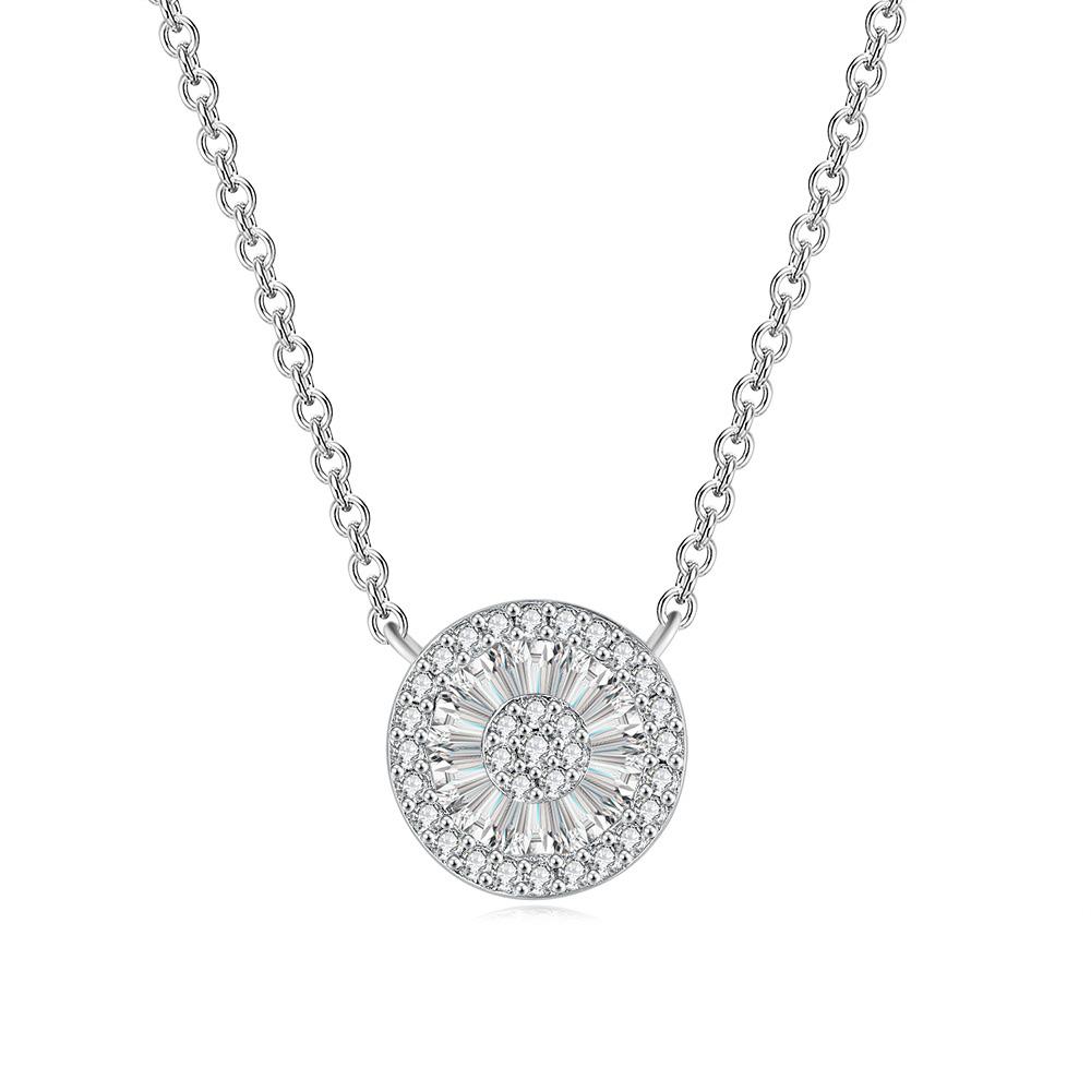 

Minimalist Women s Choker Chain Zirconia Round Pendant Necklace for Women Kpop Gold Color Neck Accessories Jewelry 2024 N560